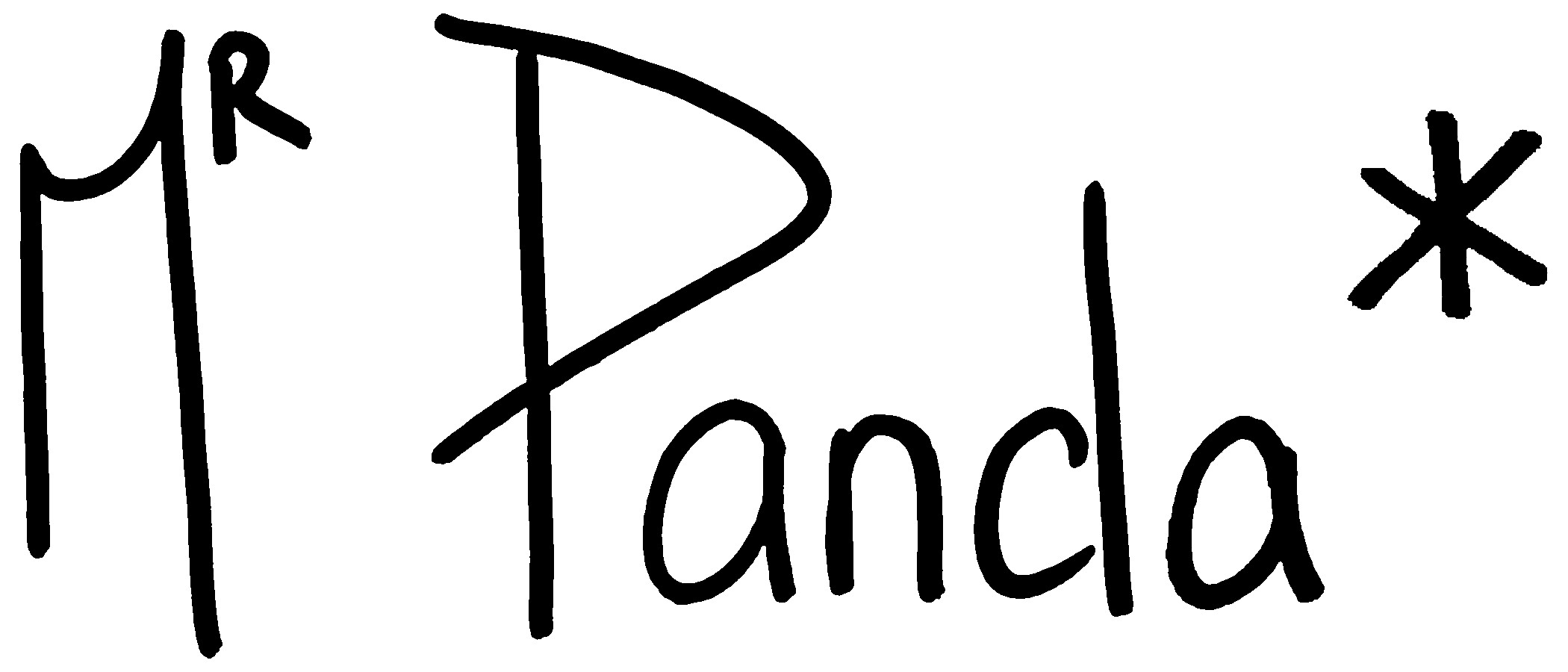 signature mr panda *
